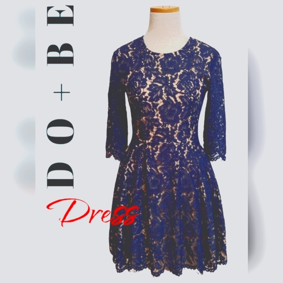 SUPER SEXY DO+BE LACE DRESS SIZE SMALL. - Picture 1 of 7